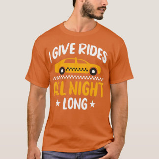 Camiseta Taxi Driver Driving Cab Taxicab Cabdriver Chauffeu
