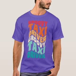 Camiseta Taxi Driver Vintage Retro 60s 70s 80s Vibes