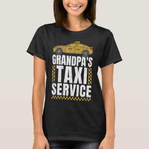 Camiseta Taxi Service do Vovô - Taxi Service Taxi Driving C