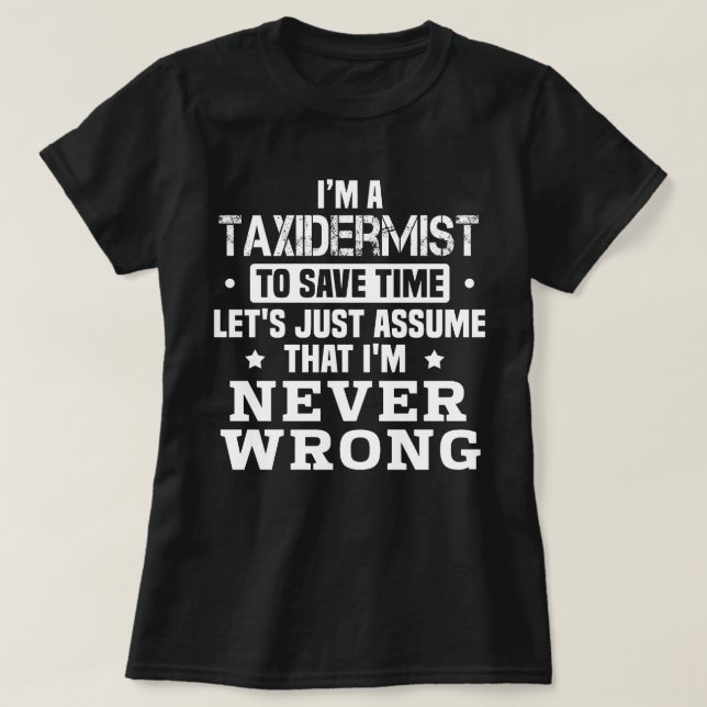 Camiseta Taxidermia (Frente do Design)
