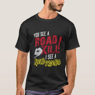Camiseta Taxidermia Engraçada E Taxidermia Levam Coisas De
