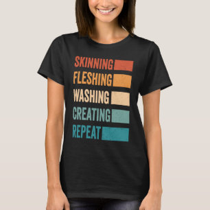Camiseta Taxidermy Animal Stuffer Retro Taxidermist