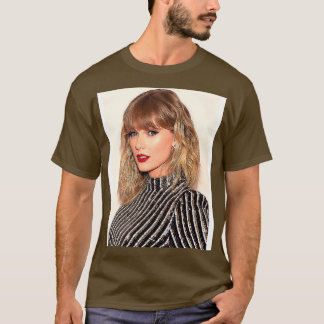 Camiseta TayIor Swjft - Retrato