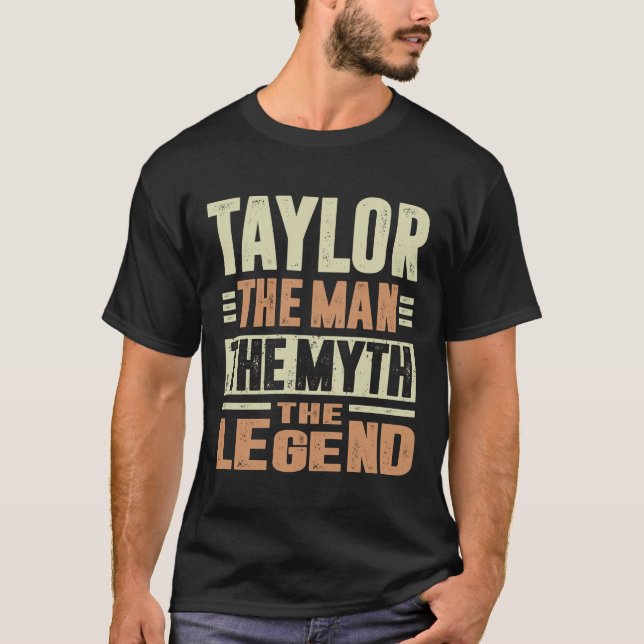 Camiseta Taylor O Homem O Mito (Frente)