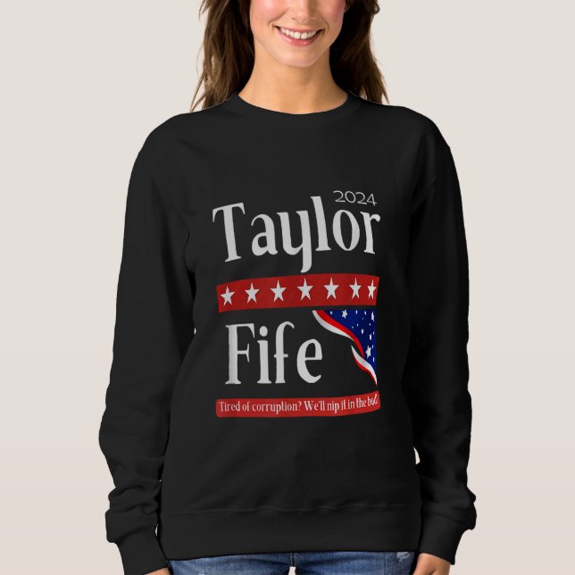 Camiseta Taylor Para Presidente 2024 (Frente)