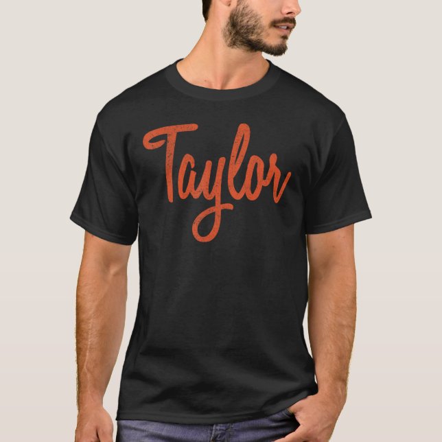 Camiseta Taylor Vintage Retro (Frente)
