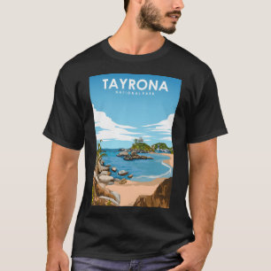 Camiseta Tayrona National Park Serenity - Coastal Beauty Tr