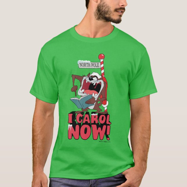 CAMISETA TAZ™ "EU CAROL AGORA!" (Frente)