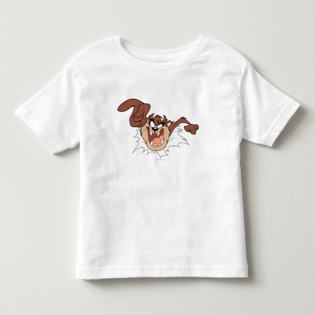 Camiseta TAZ™ Explodindo na Página (Frente)