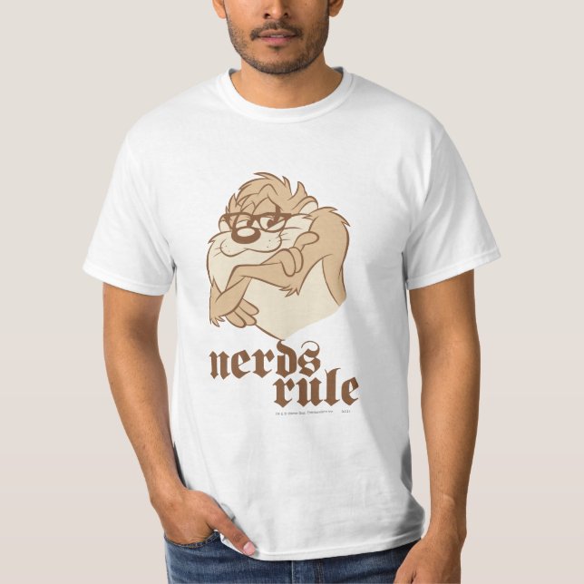 Camiseta TAZ™ - Regra de Nerd (Frente)