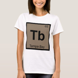 Camiseta Tb - Tampa Bay Flórida Tabela Periódica Química