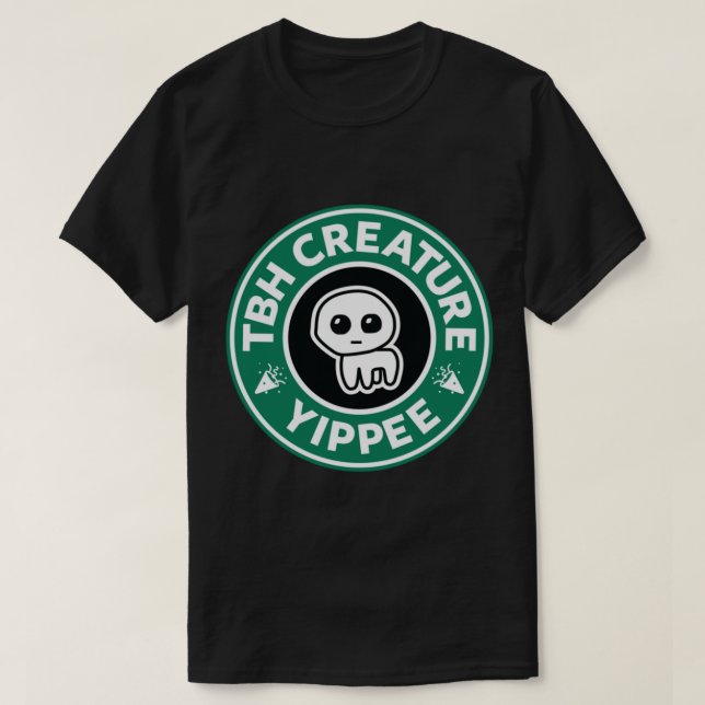 Camiseta TBH Creature LOGO meme (Frente do Design)