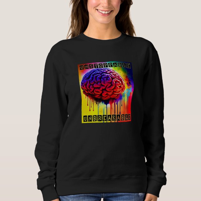 Camiseta TBI Strong  Traumatic Brain Injury  1 (Frente)
