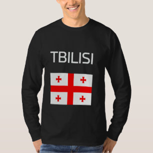 Camiseta Tbilisi Geórgia Bandeira Georgiana