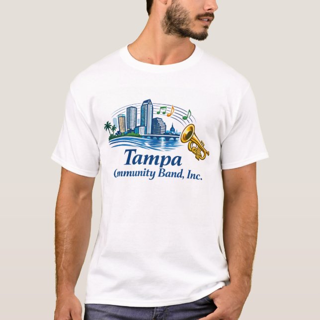 Camiseta TCB Trumpet Logo Tshirt (Frente)
