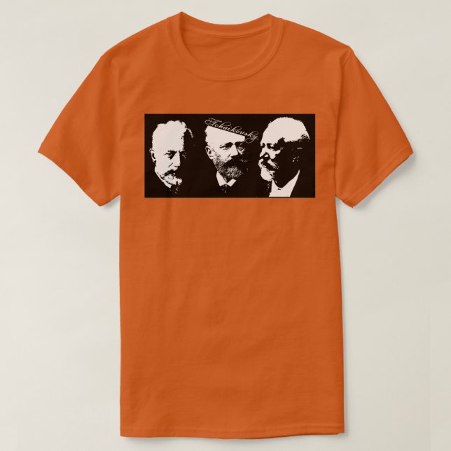 Camiseta Tchaikovsky (Frente do Design)