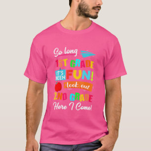 Camiseta Tchau 1ª Série 2ª Aqui Vou Eu Último Dia Cuidado