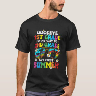 Camiseta Tchau 1º Ano Graduação Para 2º Ano Olá Verão