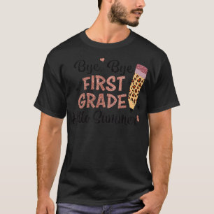 Camiseta Tchau 1rua Alô Verão Último Dia da Escola