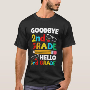 Camiseta Tchau 2ª Série Olá 3ª Série 2023 1º Dia De Aula
