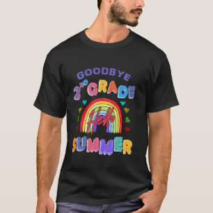 Camiseta Tchau 2ª Série Olá Verão Professor Aluno Criança