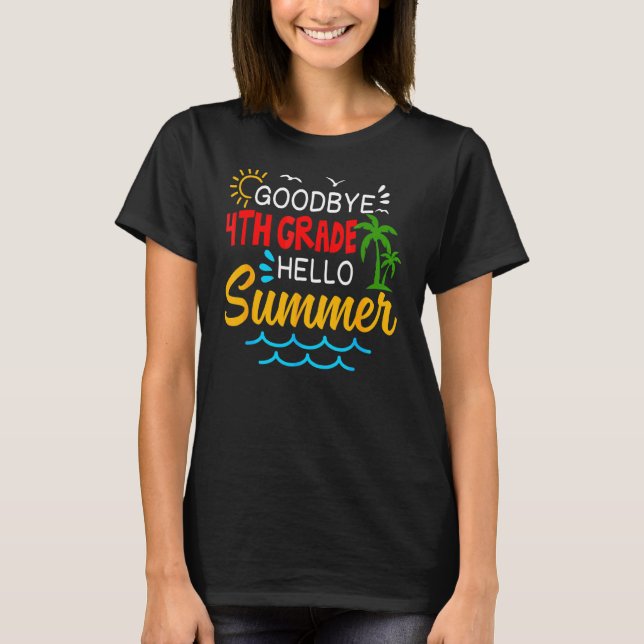 Camiseta Tchau 4º ano Alô Gradu 4º ano (Frente)