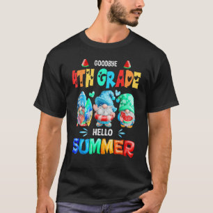 Camiseta Tchau 4º ano Alô Verão do último dia de escola
