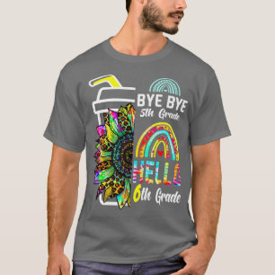 Camiseta Tchau 5 Hello 6 Grau Girassol Ruptura-Aranha Ti