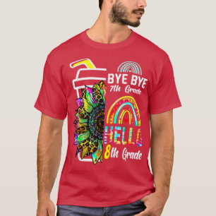 Camiseta Tchau 7 - grau Alô, girassol, 8º ano, girassol