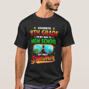 Camiseta Tchau 8º Graduação Para Alô Segundo grau