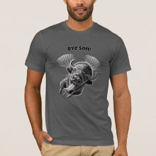 Camiseta “Tchau, Filho!” Bisão de Paraquedismo - Animais Di