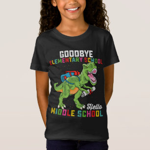 Camiseta Tchau Fundamental, Olá T-Rex do Ensino Médio
