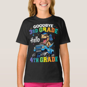 Camiseta Tchau Graduação de Caminhões de T Rex Monster