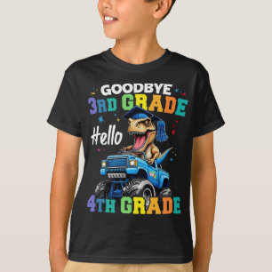 Camiseta Tchau Graduação de Caminhões de T Rex Monster