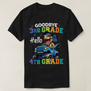 Camiseta Tchau Graduação de Caminhões de T Rex Monster
