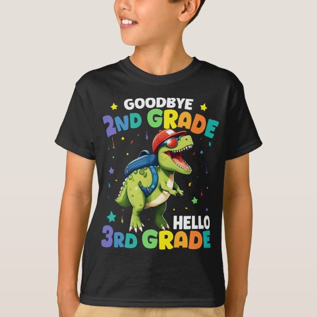Camiseta Tchau Graduação segundo T Rex Dinossaur (Frente)