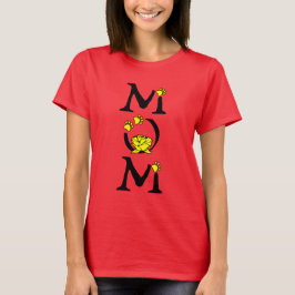 Camiseta Tchau gráfico da mamãe