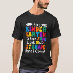 Camiseta Tchau Jardim De Infância 1ª Série Aqui Vou Eu De V