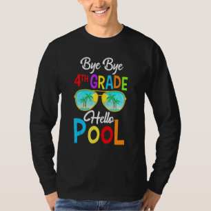 Camiseta Tchau, Piscina de Alô do 4º ano no último dia da e