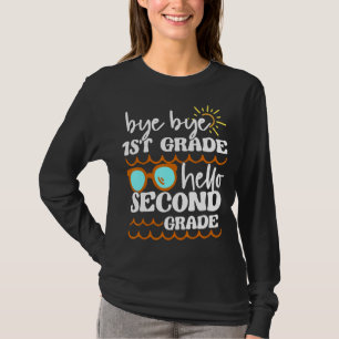 Camiseta Tchau Primeiro Grau Alô Crianças Do Segundo Grau 1