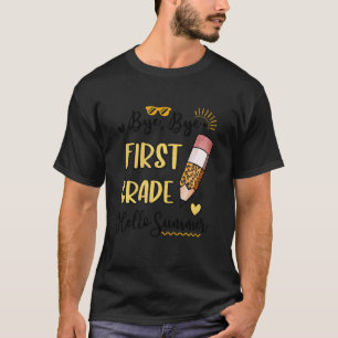 Camiseta Tchau Primeiro Grau Olá Estudante Engraçado de Ver