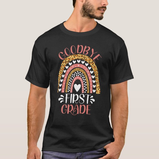 Camiseta Tchau Primeiro Professor Da rua Do 1º Grau No Últi (Frente)