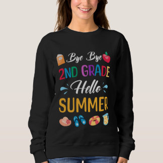 Camiseta Tchau Tchau 2ª Série Olá Verão Divertido Professor