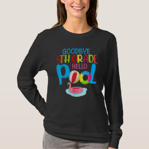 Camiseta Tchau Tchau 5ª Série Olá Piscina Professor Estuda