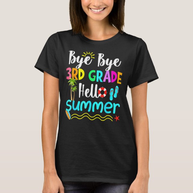 Camiseta Tchau Tchau Alô Aluno de Verão Sc (Frente)