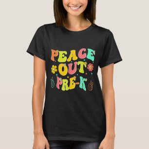 Camiseta Tchau Tchau Pré-Escola Divertida Despedida Pré-Esc