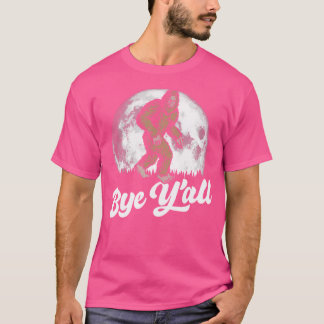 Camiseta Tchau Todos Engraçados Introdução da Lua Sasquatch