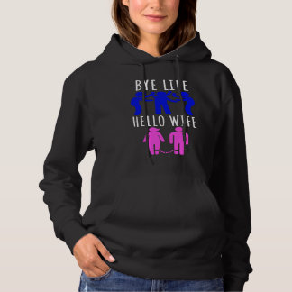 Camiseta Tchau Vida Olá Esposa noite de núpcias e despedida