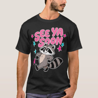 Camiseta Tchauzinho Guaxinim Divertido Frase de Guaxinim Es