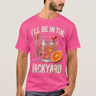 Camiseta Td38-Estarei No Quintal Charuto Bourbon Whiskey